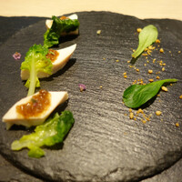 焼鳥 みかど - 蒸し鶏