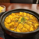 中華料理 北京飯店 - 麻婆豆腐です。