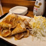 旬彩ダイニング 宵乃月 - しょうが焼き定食(750円)