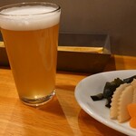 さかづき Brewing - 遠い日の花火(スモークビール)600円