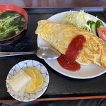 栗林食堂 - オムライス　(600円)