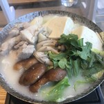 Hokkaidou Dainingu Michinoie - 知床鶏のチーズ白湯鍋御膳