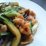 中国菜家 季璃香 - 道産ポークと夏茄子のスパイシー炒め