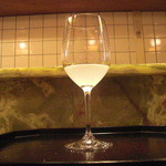 シャンパン代わりに発泡濁りの日本酒でゆるゆると…