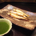 車力門 ちゃわんぶ - 本もろこ焼。