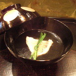 車力門 ちゃわんぶ - 鯛の腹身の潮汁。