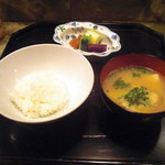 車力門 ちゃわんぶ - ごはんも炊き上がり…