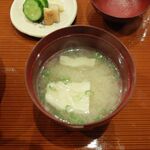 馳走 山傳 - 生湯葉の止椀と香の物