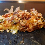 桜八番 - 令和2年12月 ランチタイムお好み焼きセット 小さめのお好み焼き