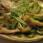 食堂ウミユリ - 豚とゴーヤのオイスター炒め