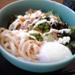 和食さと - サラダうどん