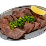 Grilled Cow tongue tongue with green onion