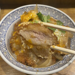 Torikatsudon No Kurobee - 鳥カツ丼(並)¥638