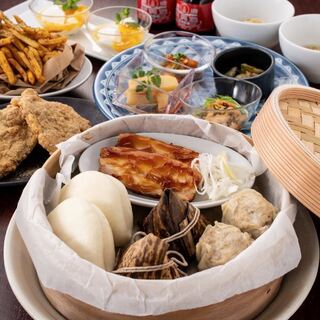 料理のみ 全7品 蒸篭でお食事 中華で満足コース 2300円 税込 居酒屋 土間土間 成城学園前店 どまどま 成城学園前 居酒屋 食べログ 料理のみ 全7品 蒸篭でお食事 中華で満足コース 2300円 税込 居酒屋 土間土間 成城学園前店 どまどま 成城学園前 居酒屋 食べログ