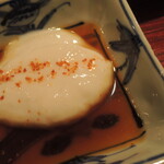 富小路 やま岸 - ふぐの白子ぽん酢