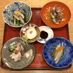 肴町 匙 - おつまみ御膳