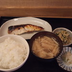 亀の子 - 焼魚定食　800円