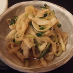亀の子 - 切干大根と胡瓜の酢の物