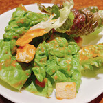 焼肉 スタミナ苑 - コチュジャンマヨネーズのサラダ