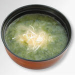 Today's miso soup