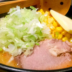 会津ラーメン 和 - 味噌バターコーンラーメン