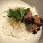 鴨出汁中華蕎麦 麺屋yoshiki - 背脂煮干しそば