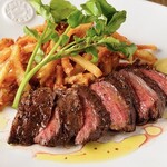 Tender beef skirt Steak 180g ~wasabi soy sauce sauce~