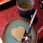 游玄亭 - シメのアイス＆お茶♪