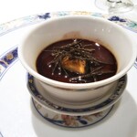 マノワール・ディノ - フォアグラ料理　フォアグラのフラン　ポルト酒ソース