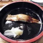 築地 海宝館 勝鬨寿し 総本店 - 宝セット（穴子一本握り）