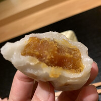 御料理 まつ山 - カラスミ餅