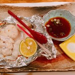 Sushi Ichifuji - 　フグの白子焼き