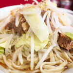 ラーメン二郎 - ヤサイ（そのまま）