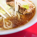 ラーメン二郎 - スープ