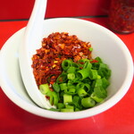 ラーメン二郎 - 待ってる間にカスタマイズ♪