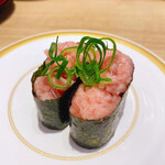 かっぱ寿司 - まぐろたたき【110円】