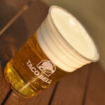 TACO BELL - 生ビール・ドリンクアップグレード（２００円＋税）２０２１年３月