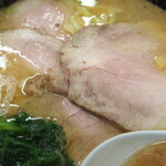 家系ラーメン 近藤家 - ちなみに、こちらがチャーシューメンのチャーシュー