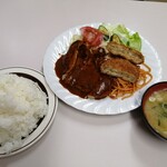 フジランチ - ハンバーグセット