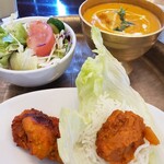 カトマンドゥカリーPUJA - カトマンドゥランチ1100円