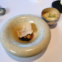 ベージュ アラン・デュカス 東京 - （小前菜）鎌倉野菜のグリル
