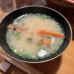 宝寿司分店 - 海老の味噌汁
