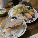 とんかつ ゆたか - ロースかつ定食