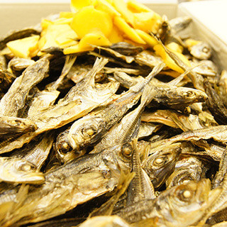 Aoki's special dried sardines