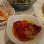 アチェーロ - 本日の前菜の盛り合わせアップ