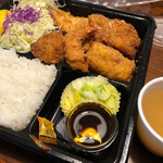 とんかつ春 - スペシャル定食（弁当バージョン）1200円