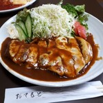 レストランメロディ - ポークカツレツチーズ焼き(1580円)