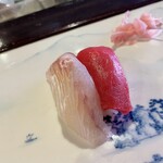 寿司幸 - タイ、マグロ