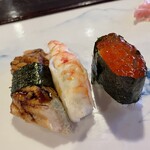 寿司幸 - アナゴ、エビ、イクラ