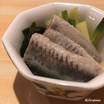 Kakashiya - 鰯と浅葱の新芽の酢味噌和え